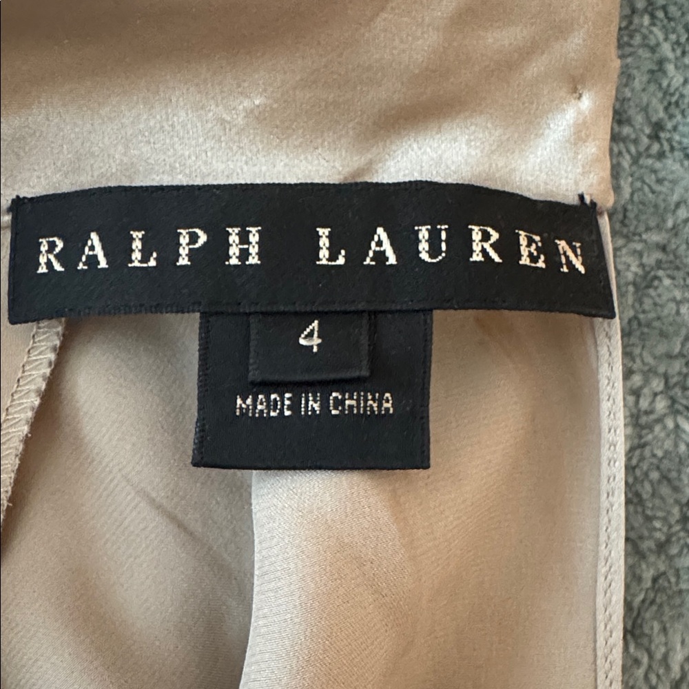 Ralph Lauren Black Label Cream Silk - Picture 2 of 8